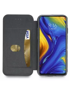Xiaomi Mi Mix 3 Etui Cuir Folio CLAM | Ibroz 2