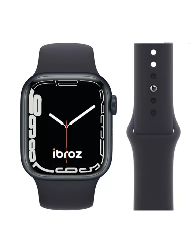 Set of 2 Apple Watch 7, 6, SE, 5, 4, 3 Sport Bands - Navy Blue...