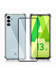 Samsung Galaxy A13 (5G) Pack Coque Antichoc + Protection Ecran 9H -...