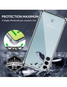 Samsung Galaxy A13 (5G) Pack Coque Antichoc + Protection Ecran 9H -... 2