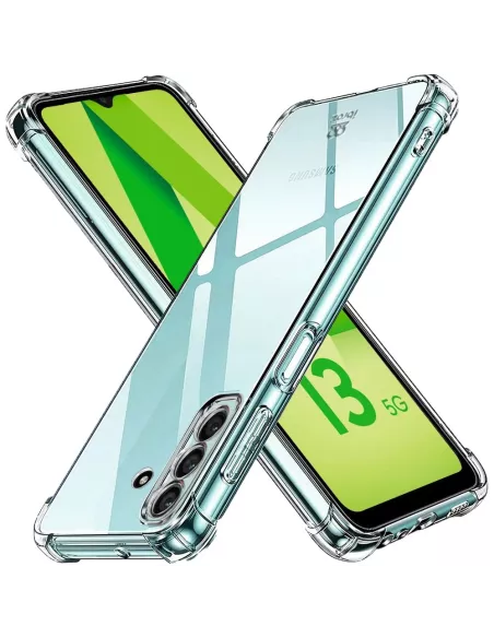 Samsung Galaxy A13 (5G) Pack Coque Antichoc + Protection Ecran 9H -...