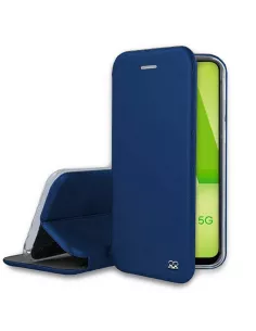 Samsung Galaxy A13 (5G) Etui Cuir Folio Clam - Bleu Cosmos | Ibroz