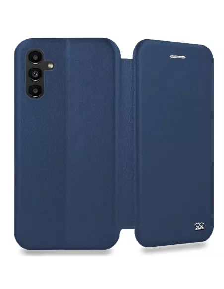 Samsung Galaxy A13 (5G) Leather Case Folio Clam - Cosmos Blue | Ibroz