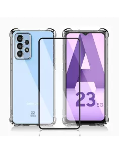 Samsung Galaxy A23 (5G) Pack Coque Antichoc + Protection Ecran 9H -...