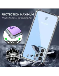 Samsung Galaxy A23 (5G) Pack Coque Antichoc + Protection Ecran 9H -... 2