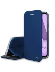 Samsung Galaxy A23 (5G) Etui Cuir Folio Clam - Bleu cosmos | Ibroz