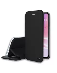 Oppo A77 (5G) Etui Cuir Folio Clam - Noir | Ibroz
