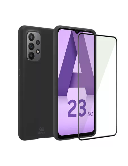 Samsung Galaxy A23 (5G) Coque LSR Liquid Silicone + Protection écra...