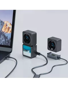 Chargeur à Induction Magnétique et Type C pour Caméra DJI Action 2 ... 2