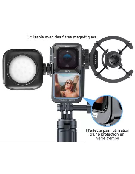Magnetic Multi-Functional Protective Metal Frame for DJ Camera...