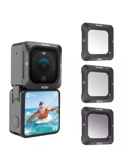 Pack of 3 ND8-ND16-ND32 Polarizing Magnetic Filters for ...