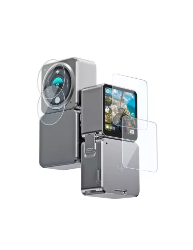 Set of 4 lens and screen protectors for DJI Action 2 | I...