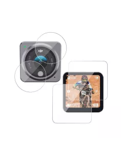 Set of 4 lens and screen protectors for DJI Action 2 | I...