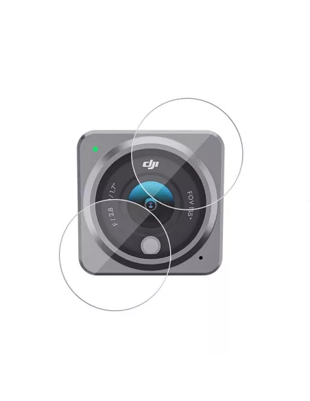 Set of 4 lens and screen protectors for DJI Action 2 | I...