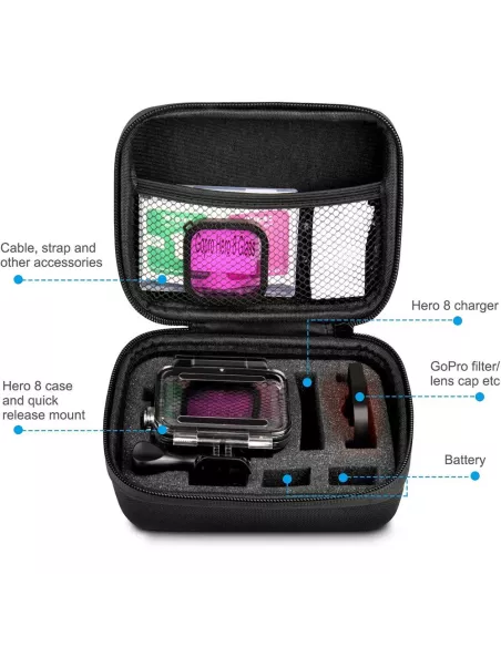 45m waterproof dive case and accessory pack for GoPro Hero ...
