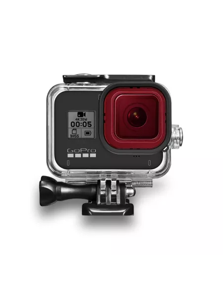 Red filter for GoPro Hero 8 / 8 Black waterproof housing | Ibroz