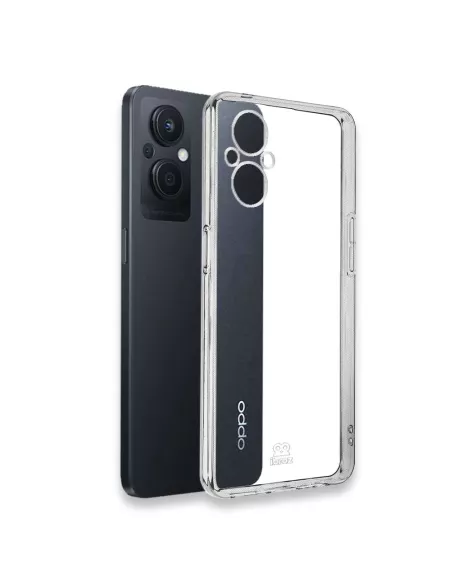 Oppo Reno 8 Lite Pack Coque Antichoc + Protection Ecran 9H - Transp...