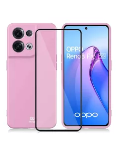 Oppo Reno 8 Pro (5G) LSR Liquid Silicone Case + Screen Protector...