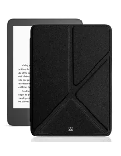 Amazon Kindle 6" (11th Gen - 2022) Origami Leather Case - Black | Ibroz