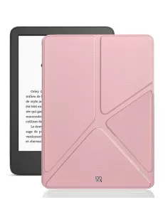 Amazon Kindle 6" (11th Gen - 2022) Origami Leather Case - Rose Gold |...