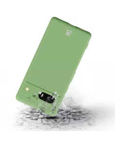 Google Pixel 7 Coque Liquid Silicone + Protection Ecran 9H - Vert S... 2