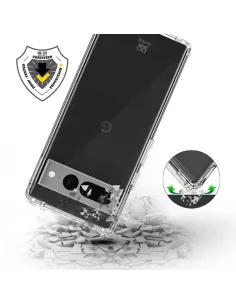 Google Pixel 7 Pro Coque Antichoc Bayer Transparente + Protection E... 2