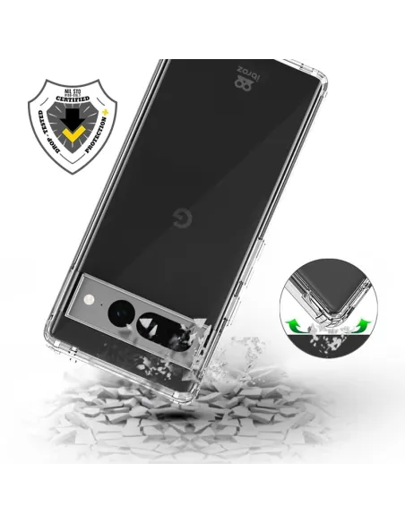 Google Pixel 7 Pro Coque Antichoc Bayer Transparente + Protection E...