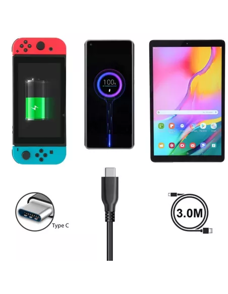 USB-C power adapter for Nintendo Switch/Switch OLED/Lite and S...