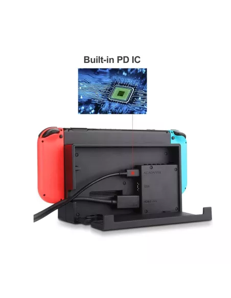 USB-C power adapter for Nintendo Switch/Switch OLED/Lite and S...