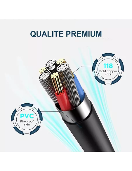 USB-C Transfer and Charge cable for Nintendo Switch/Switch OLED/Li...