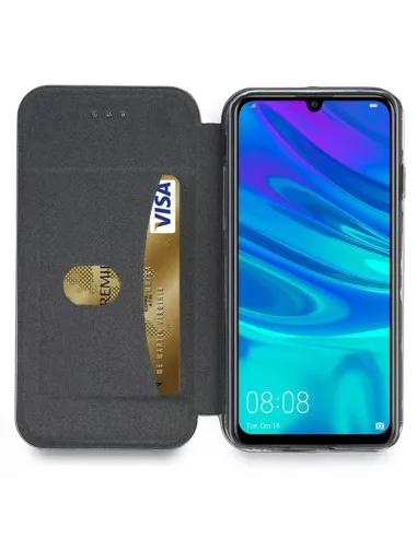 Huawei PSmart (2019) Leather Case Folio CLAM | Ibroz