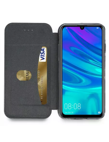 Huawei PSmart (2019) Leather Case Folio CLAM | Ibroz