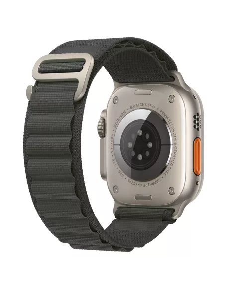 Bracelet Alpine Apple Watch Ultra, 8, 7, 6, SE, 5, 4, 3 - Noir | Ibroz