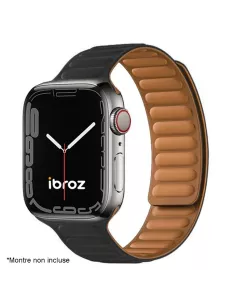 Bracelet Silicone à Fermeture Magnétique Apple watch 8, 7, 6, SE, 5... 2