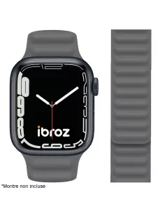 Bracelet Silicone à Fermeture Magnétique Apple watch 8, 7, 6, SE, 5...