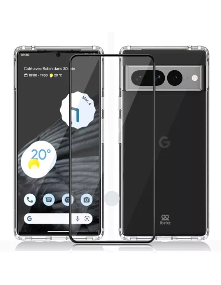 Google Pixel 7 Pro Coque Antichoc Bayer Transparente + Protection E...