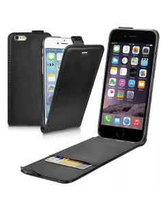 Etui Cuir Flip Ouverture Verticale pour iPhone 6 Plus et 7 Plus (5....