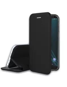 Samsung Galaxy A6 Leather Case Folio CLAM | Ibroz