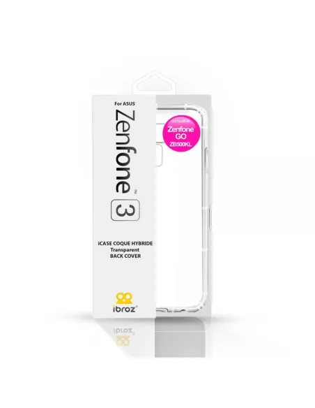 Asus Zenfone 3 GO (ZB500KL) Transparent shockproof case | Ibroz