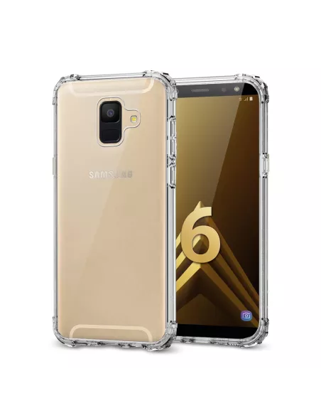 Samsung Galaxy A6 Pack Shockproof Case + Screen Protector 9H | Ibroz