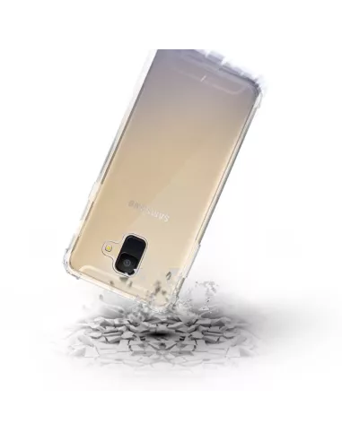 Samsung Galaxy A6 Pack Shockproof Case + Screen Protector 9H | Ibroz