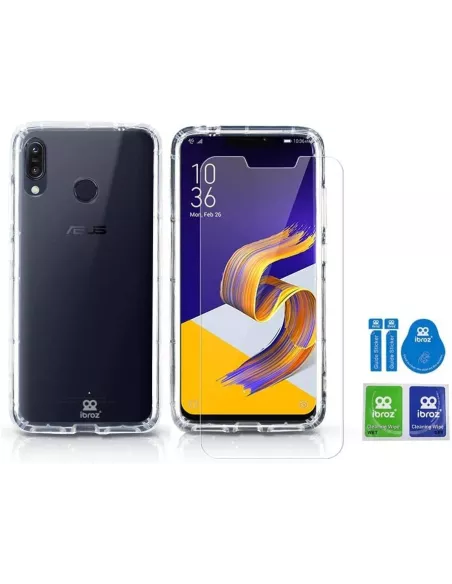Zenfone 5 et 5Z (ZE620KL - ZS620KL) Pack Coque antichocs + Protecti...