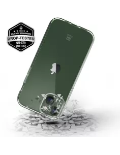 iPhone 13 Coque Antichoc Ultra Transparente et Verre Trempé 2