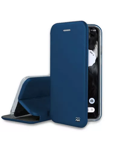 ibroz_google_pixel_7_étui_folio_cuir_bleu_cosmos