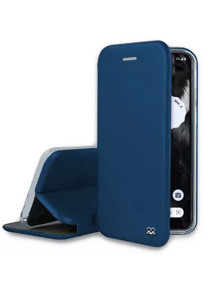 ibroz_google_pixel_7_étui_folio_cuir_bleu_cosmos