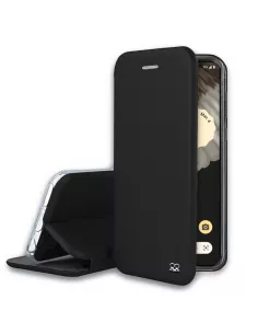 ibroz_google_pixel_7_Pro_étui_folio_cuir_noir