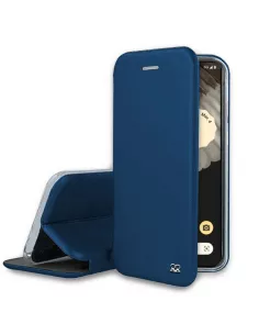 ibroz_google_pixel_7_Pro_étui_folio_cuir_bleu_cosmos