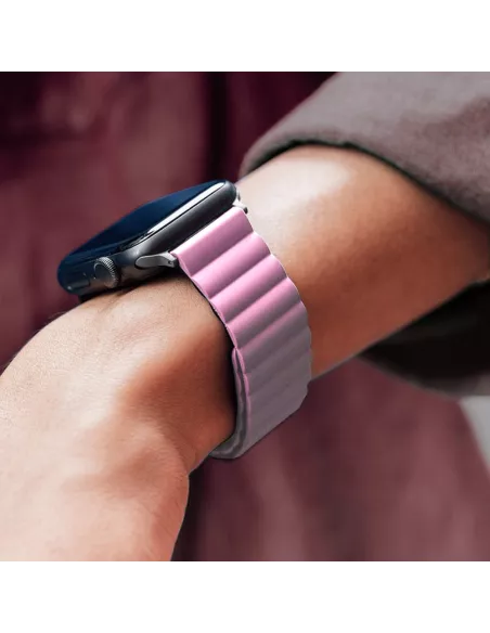 Bracelet Silicone à Fermeture Magnétique Apple watch 8, 7, 6, SE, 5...