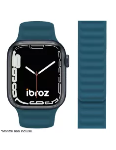 Silicone Wristband with Magnetic Clasp Apple watch 8, 7, 6, SE, 5...