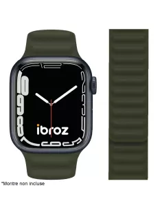 Silicone Wristband with Magnetic Clasp Apple watch 8, 7, 6, SE, 5...